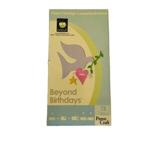 Cricut Shapes Cartridge BEYOND BIRTHDAYS Celebrations Holidays